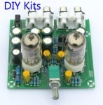 Лампов усилвател предусилвател Fever 6J1 tube preamp amplifier board Pre-amp tube amp 6J1 valve preamp bile buffer diy kits